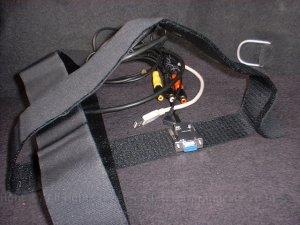 Completed Boot Mount.jpg - I used velcro to hold the CPU in the rear of the car. This was a cheap but effective mounting solution